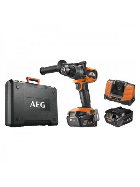Бесщеточная аккумуляторная дрель-шуруповерт AEG 18В BS18C3BL-402C 4935478936