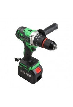 Аккумуляторная ударная дрель-шуруповерт Zitrek Green Impact 18V (18В, Li-ion 2x5.0Ач) 063-4046