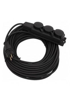 Силовой удлинитель Gigant с/з КГ 3x2,5 3 гнезда 30м IP44 G-855