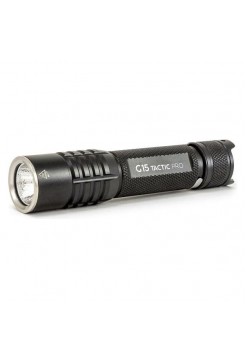Фонарь ЯРКИЙ ЛУЧ G15 Tactic Pro HP50.2 3000К max2000лм, 5 режимов, IPX8, встроенное ЗУ, аккумулятор 18650 2600mAh 4606400106876