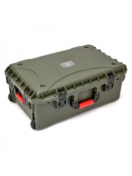 Кейс DGCASE на колесах с ручкой ударопрочный, IP67, 645x395x285 DGCASE@60-04-olive