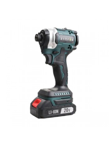 Винтоверт аккумуляторный ударный бесщеточный Zitrek DKIS20 PRO, 20В, 200 Нм, 1x2.0Ач 085-1017