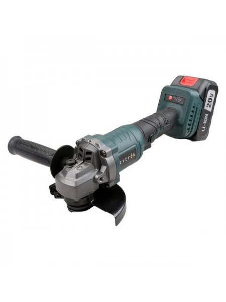 Углошлифовальная машина бесщёточная Zitrek ZKAG20-125, 125мм, 20В, 1x4.0Ач 085-1024