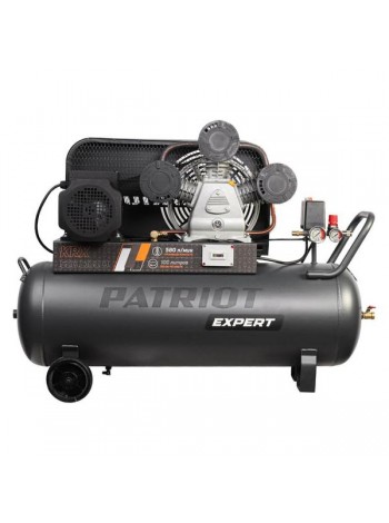Компрессор Patriot KRX 580 L100 D, поршневой, ременной, масляный, 580 л/мин, 100 л, 10 бар, 3 кВт, 400 В 545302330
