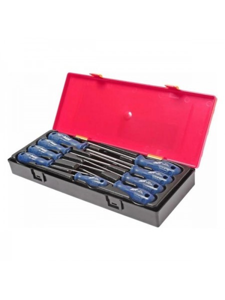 Набор отверток TORX с отверстием TS8H-TS40H (9 предметов, кейс) JTC K7093