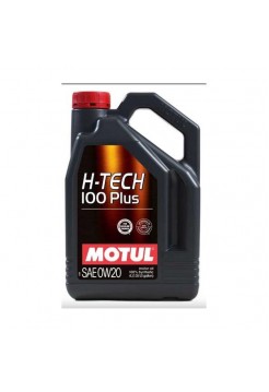 Синтетическое моторное масло MOTUL H-TECH 100 PLUS 0W20 SP 4 л 112144
