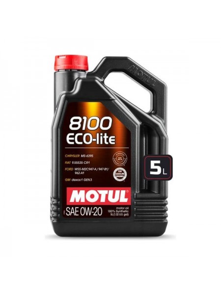 Моторное масло MOTUL 8100 ECO-LITE 0W20 5 л 113493