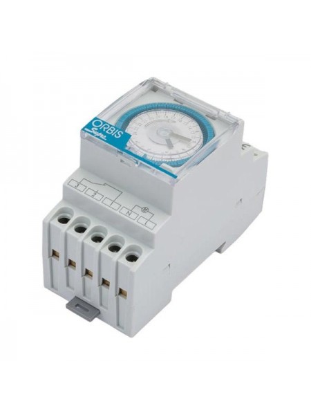 Реле времени модульное суточное Orbis SUPRA QRD OB290232N
