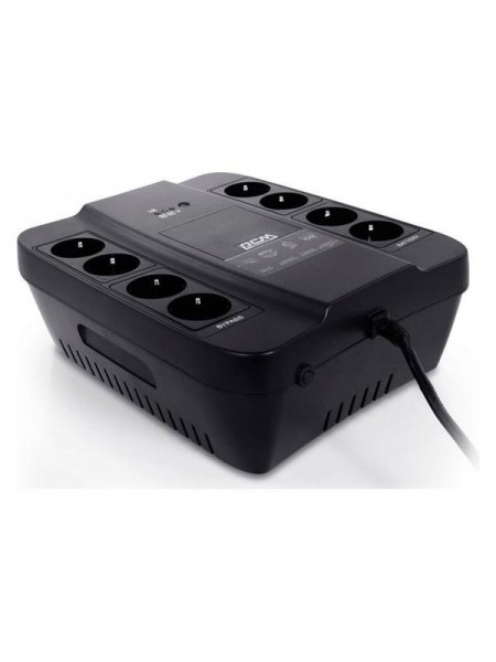 Источник бесперебойного питания Powercom Back-UPS SPIDER, OffLine, 1000VA / 550W, Tower, Schuko SPD-1000N