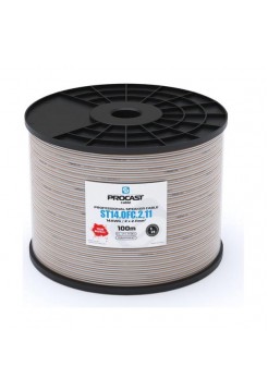 Акустический кабель PROCAST cable ST 14.OFC.2,11.100, 14AWG 2x2,11mm2, прозрачный, 100 м НФ-00001799