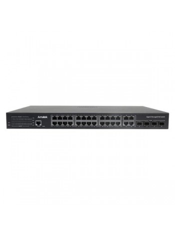 Коммутатор poe Amatek An-sm28p24 7000632