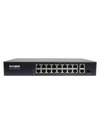 Коммутатор poe Amatek An-s18p16-300 7000830