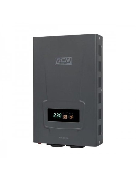 Стабилизатор напряжения Powercom WM-2000VA 1200Вт 2000ВА графитовый 1928732