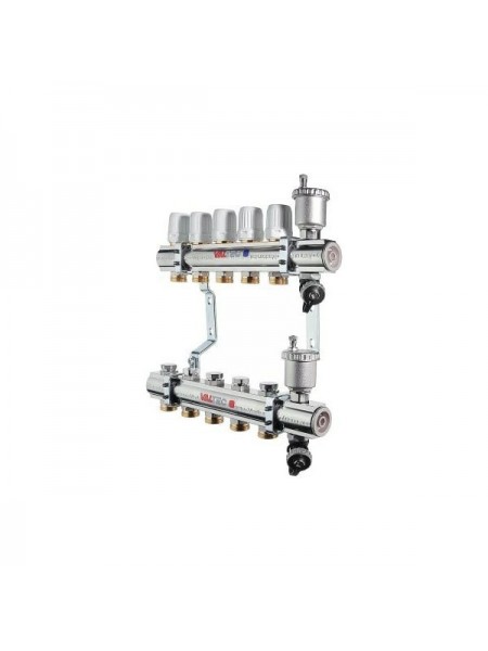 Коллекторная группа в сборе, 1х4 вых. Евроконус 3/4 VALTEC VTc.594.EMNX.0604