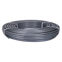 Труба из сшитого полиэтилена с кислородным слоем STOUT PEX-a 16х2,2 бухта 100 м серая SPX-0001-001622