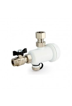 Магнитный фильтр-грязеуловитель для котла Uni-Fitt 3/4" пластик белый 215W3000