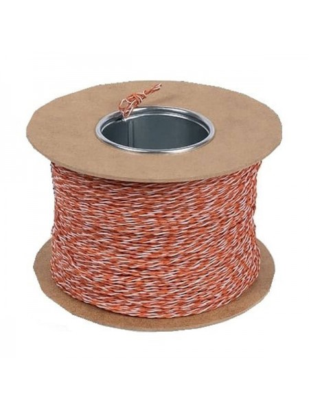Витая пара кроссировочная категории Cabeus 5e 1 пара UTP-1P-Cat.5e-SOLID-CROSS-500-BL