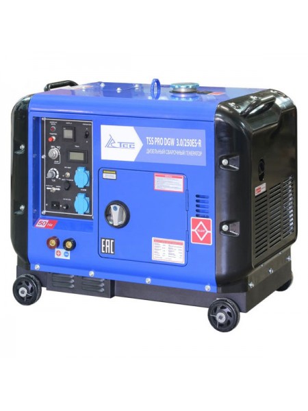 Дизельный сварочный генератор ТСС TSS PRO DGW 3.0/250ES-R 022834