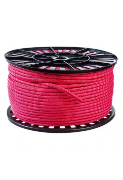 Плетеная веревка Эбис п/п 4 мм 500 м красная 167