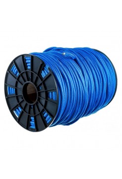 Плетеная веревка Эбис п/п 4 мм 500 м синяя 166