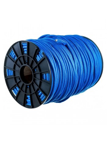 Плетеная веревка Эбис п/п 12 мм 100 м синяя 186