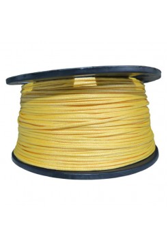 Плетеная веревка Эбис п/п 3 мм 500 м желтая 76321