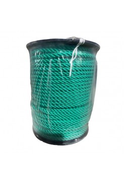 Канат тросовой свивки АзотХимФортис ПП, 10 мм, 100 м, зеленый (кат) 75833