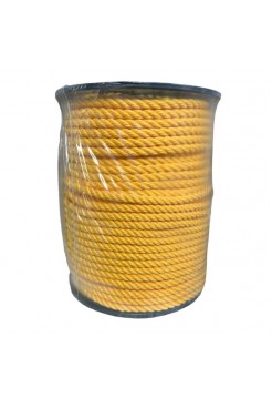Канат тросовой свивки АзотХимФортис ПП, 10 мм, 100 м, желтый (кат) 75840