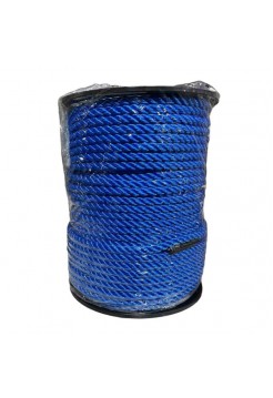 Канат тросовой свивки АзотХимФортис ПП, 8 мм, 100 м, синий (кат) 75499