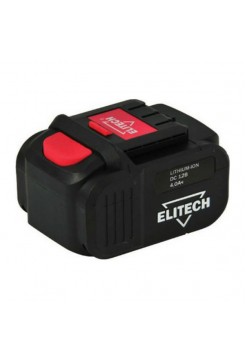 Аккумулятор для ДА 10.8-12СЛ (12 В; 4.0 А*ч; Li-ion) Elitech 1820.098400