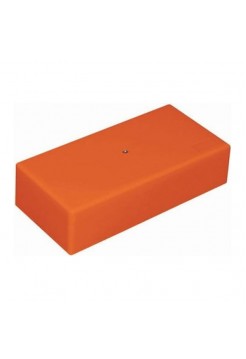 Огнестойкая коробка Экопласт MB145 E-110, о/п 145х75х40, с гладкими стенками, IP41, 20P, оранжевый 46083HF