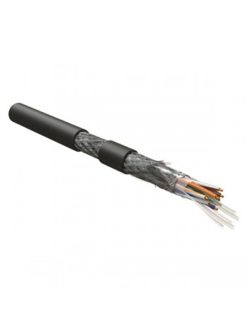 Кабель для сетей Hyperline ISFUTP4-C5E-P26/19-PVC-BK (500 м) Industrial Ethernet 444054