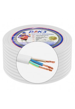 Электрический кабель ПГВВП (ШВВП) ВЭКЗ 3x2,5 мм2 ГОСТ (50 м) 43966