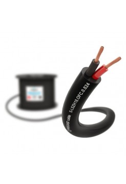 Cпикерный кабель PROCAST cable S-LSZH 18.OFC.0,824.10, 18AWG 2x0,824mm2, красно-черный, 10м НФ-00001808