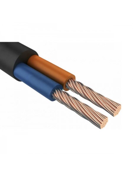 Провод iTOK ПВСн 2x1,5 ГОСТ черный 20м i-KPP-PVSN-215-20-B