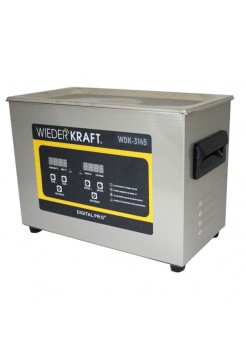Ультразвуковая ванна WIEDERKRAFT (мойка) с подогревом 4,5 литра WDK-3145