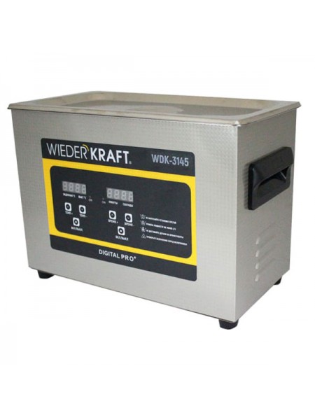 Ультразвуковая ванна WIEDERKRAFT (мойка) с подогревом 4,5 литра WDK-3145
