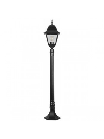 Садово-парковый светильник, Feron 4210 столб 100W E27 230V, черный 11034