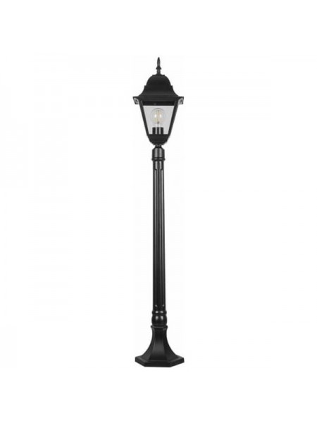 Садово-парковый светильник, Feron 4210 столб 100W E27 230V, черный 11034