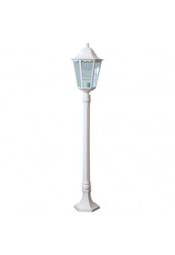 Садово-парковый светильник, Feron 6210 столб 100W E27 230V, белый 11075