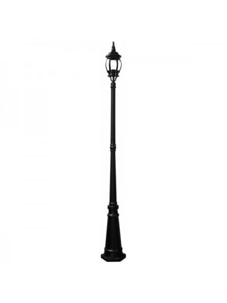 Садово-парковый светильник, Feron 8111 столб 100W E27 230V, черный 11212