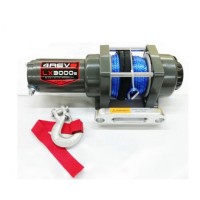 Лебедка для квадроцикла 4REVO H3000 lbs, 12В, с синтетическим тросом 4R-W302B