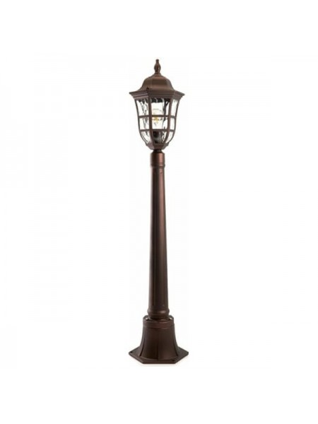 Садово-парковый светильник Feron PL696 60W 230V E27, коричневый 11698