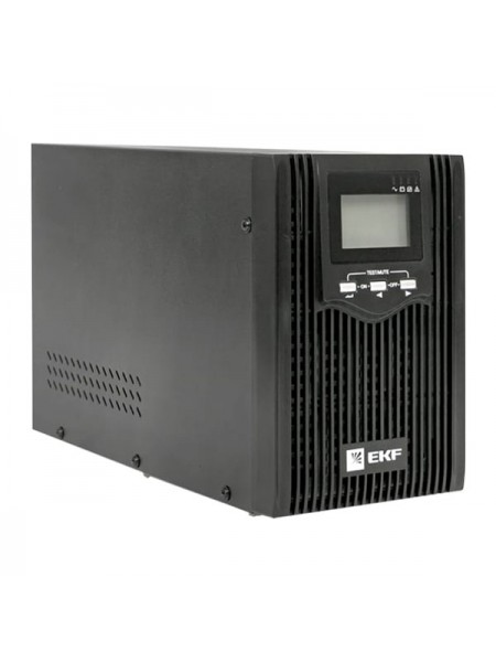 Линейно-интерактивный источник бесперебойного питания EKF E-Power PSW 600 1000 ВА PROxima, напольный, c АКБ 2x12В_7 Ач PSW-610TB