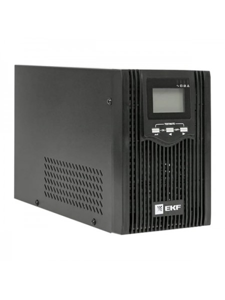 Линейно-интерактивный источник бесперебойного питания EKF E-Power PSW 600 1000 ВА PROxima, напольный, без АКБ, с усиленным зарядным устройством PSW-610-T