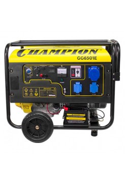 Бензиновый генератор +ATS Champion GG6501E