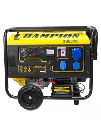 Бензиновый генератор +ATS Champion GG6501E