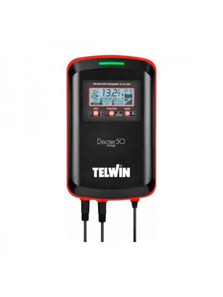 Зарядное устройство Telwin DOCTOR CHARGE 50, 230V, 6V/12V/24V, 807598