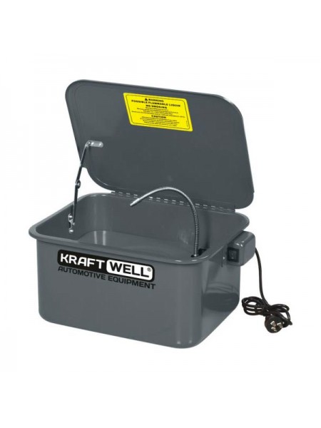 Электрическая настольная установка для мойки деталей KraftWell 19 л KRW-PW19