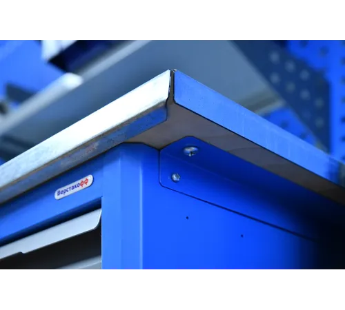 Верстак слесарный двухтумбовый, ВхШхГ 1965x1596x696,TNC 161.35.1-2F